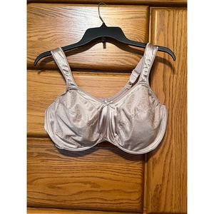 Bali 40DD beige underwire bra no pads
